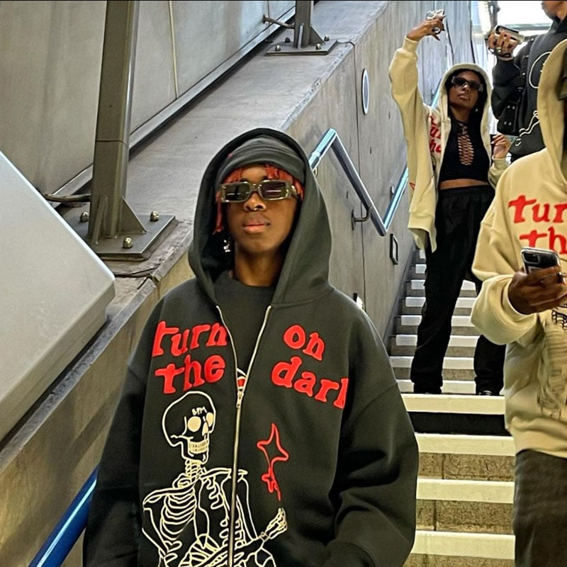Turn on the dark Hoodie